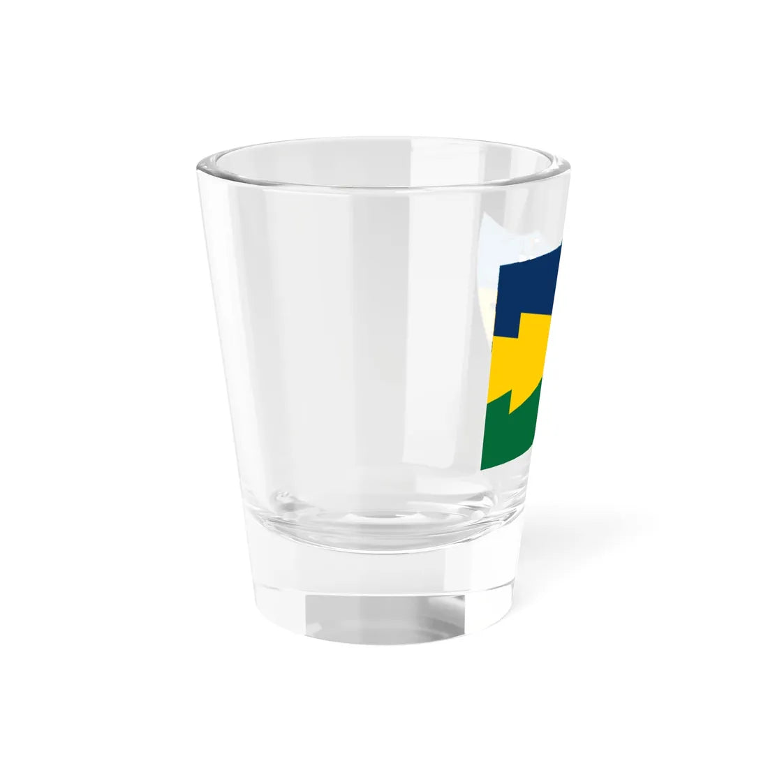 Keystone Flag vertical comparison with Pennsylvania Escutcheon (United States) Shot Glass 1.5oz - Go Mug Yourself