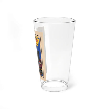 Keystone Moviegraph and Radioptican ad illustration - Pint Glass 16oz-Go Mug Yourself