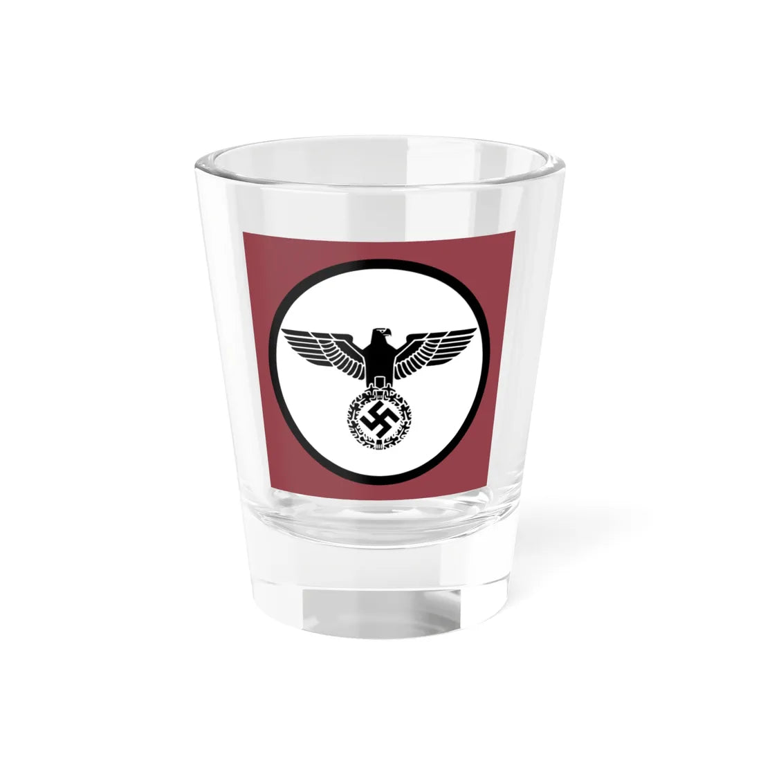 Kfz-Standarte Rudolf Heß Alternative (Germany) Shot Glass 1.5oz 1.5oz - Go Mug Yourself