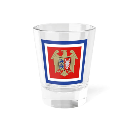 Kfz-Stander Ministerpräsident Schleswig-Holstein (Germany) Shot Glass 1.5oz 1.5oz - Go Mug Yourself