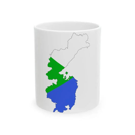Khabar-kr-geo-stub (Russia) White Coffee Mug 11oz - Go Mug Yourself
