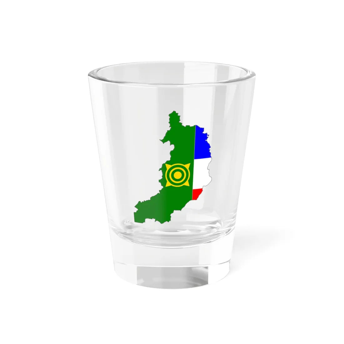 Khakas-geo-stub (Russia) Shot Glass 1.5oz 1.5oz - Go Mug Yourself