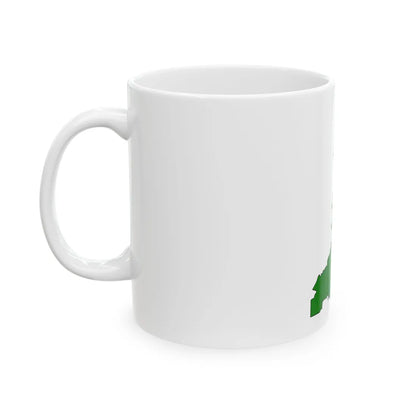 Khakas-geo-stub (Russia) White Coffee Mug - Go Mug Yourself