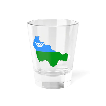Khanty-mansi-geo-stub (Russia) Shot Glass 1.5oz 1.5oz - Go Mug Yourself