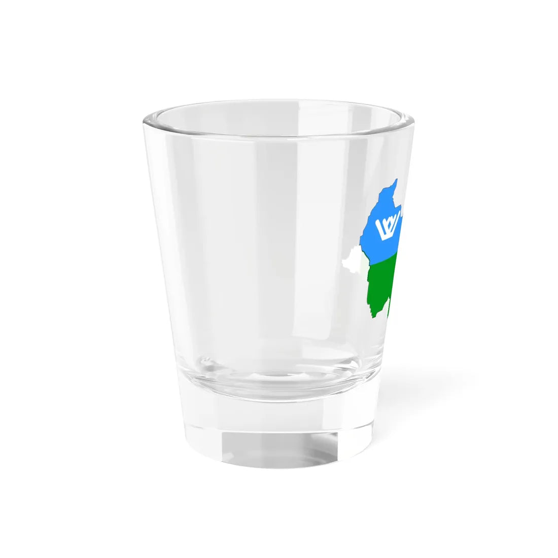 Khanty-mansi-geo-stub (Russia) Shot Glass 1.5oz - Go Mug Yourself