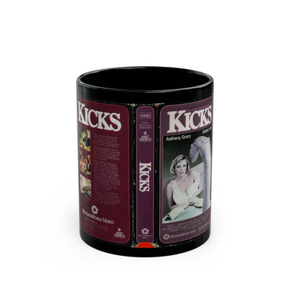 KICKS (VHS COVER) - Black Coffee Mug 11oz - Go Mug Yourself