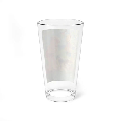 Kid at Swimming Hole - Pint Glass 16oz-Go Mug Yourself