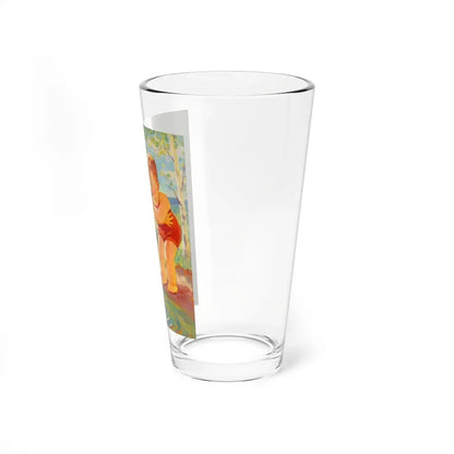 Kid at Swimming Hole - Pint Glass 16oz - Go Mug Yourself