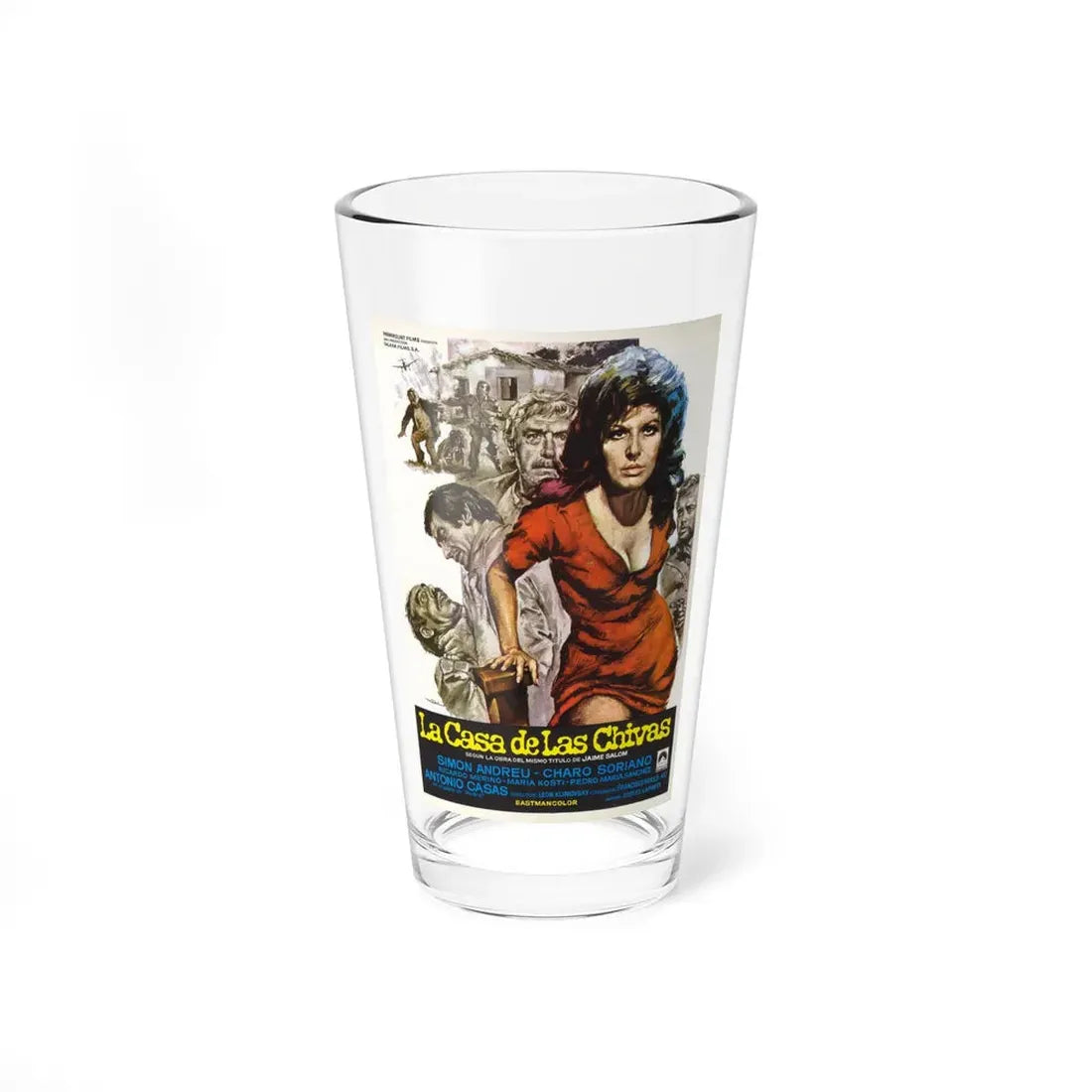 KID'S HOUSE 1972 Movie Poster - Pint Glass 16oz 16oz - Go Mug Yourself