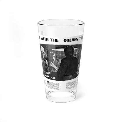 Kid With The Golden Touch, Men magazine, August 1958 - Pint Glass 16oz 16oz - Go Mug Yourself