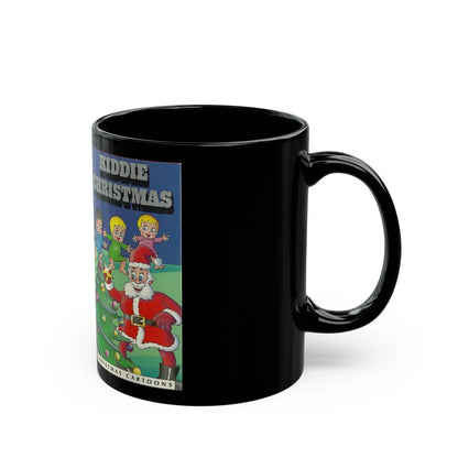 KIDDIE CHRISTMAS (VHS COVER) - Black Coffee Mug-Go Mug Yourself