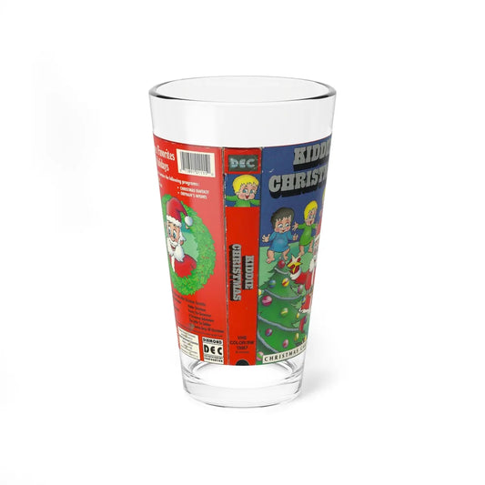 KIDDIE CHRISTMAS (VHS COVER) Pint Glass 16oz 16oz - Go Mug Yourself