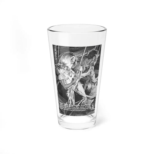 Kidnap King of the Berlin Wall, For Men Only, July 1965 - Pint Glass 16oz 16oz - Go Mug Yourself