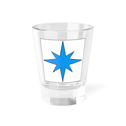 Kihnu lipp (Estonia) Shot Glass 1.5oz 1.5oz - Go Mug Yourself