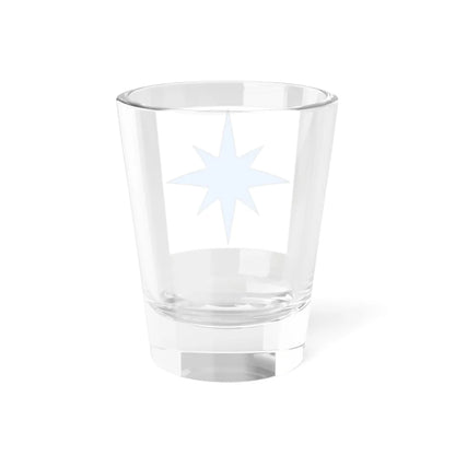 Kihnu lipp (Estonia) Shot Glass 1.5oz - Go Mug Yourself