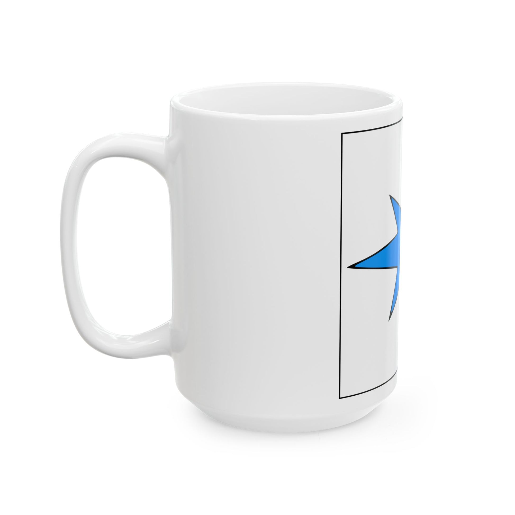 Kihnu lipp (Estonia) White Coffee Mug-Go Mug Yourself