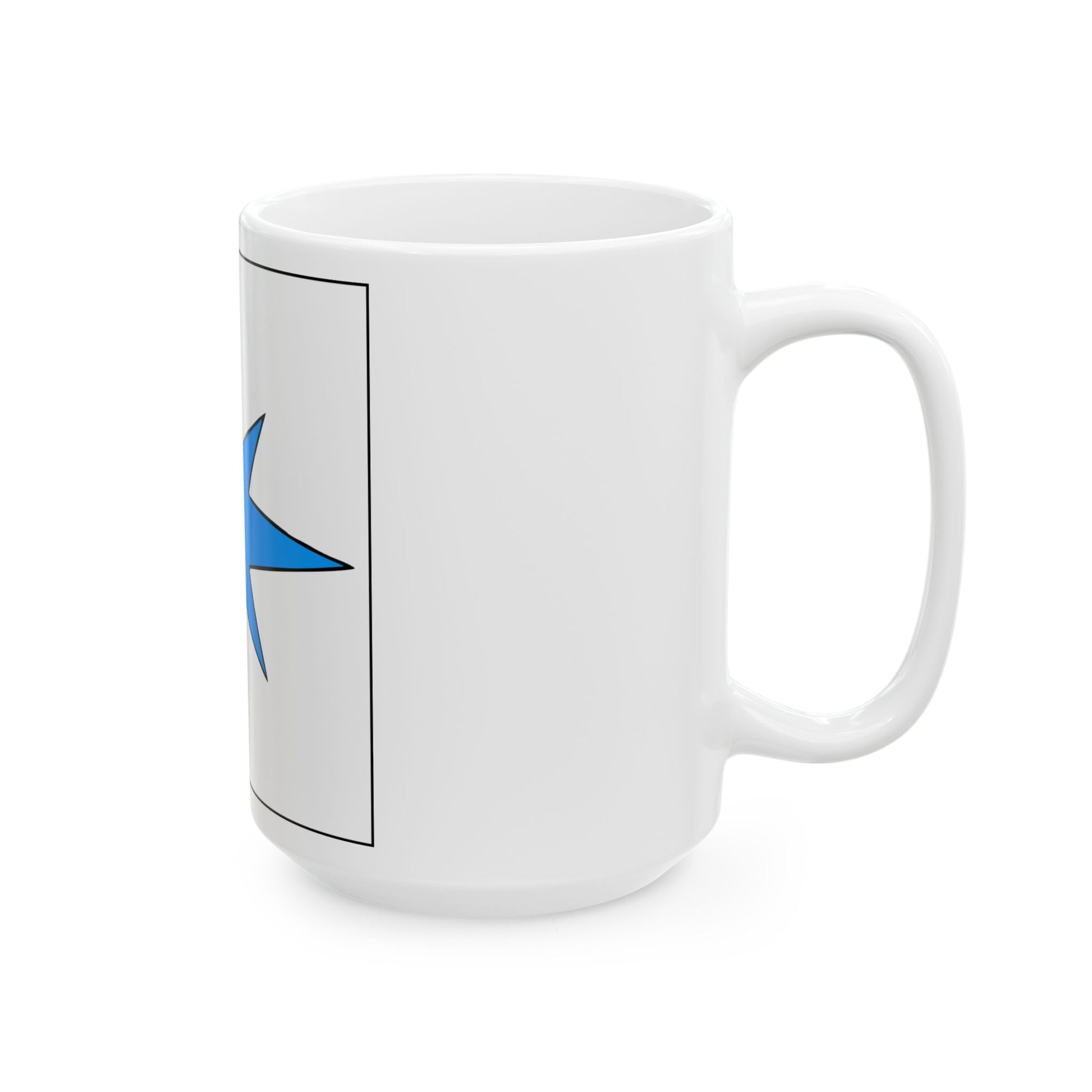 Kihnu lipp (Estonia) White Coffee Mug-Go Mug Yourself