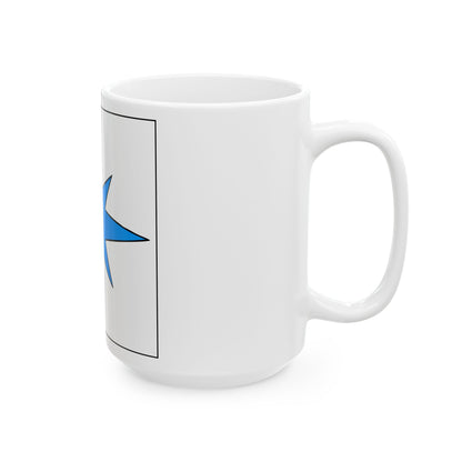 Kihnu lipp (Estonia) White Coffee Mug-Go Mug Yourself