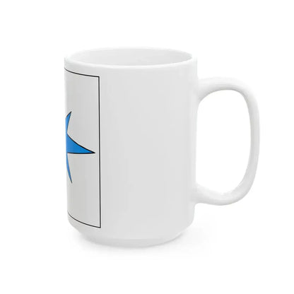 Kihnu lipp (Estonia) White Coffee Mug - Go Mug Yourself