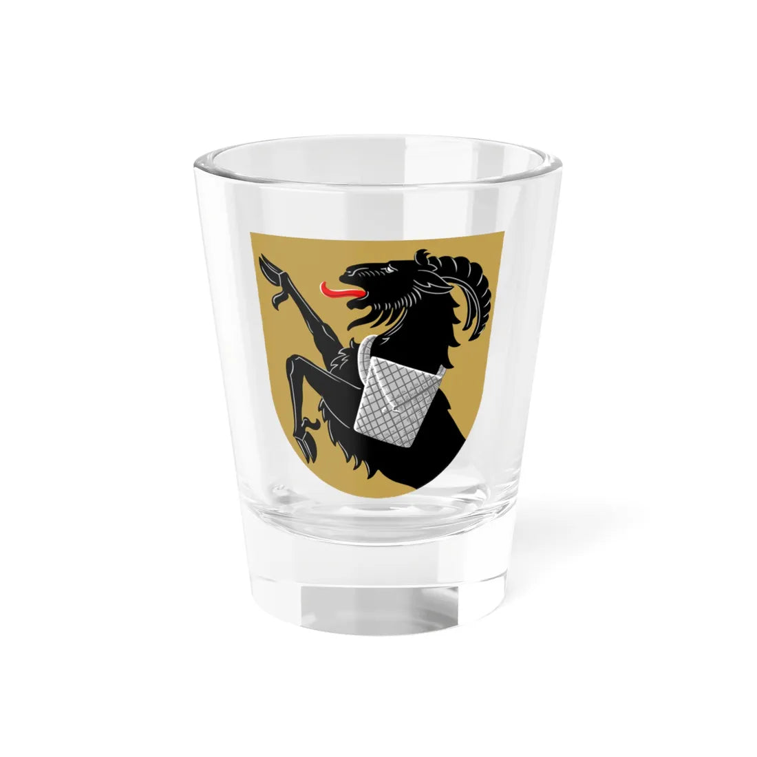 Kiikoinen.vaakuna (Finland) (Coat of Arms) Shot Glass 1.5oz 1.5oz - Go Mug Yourself