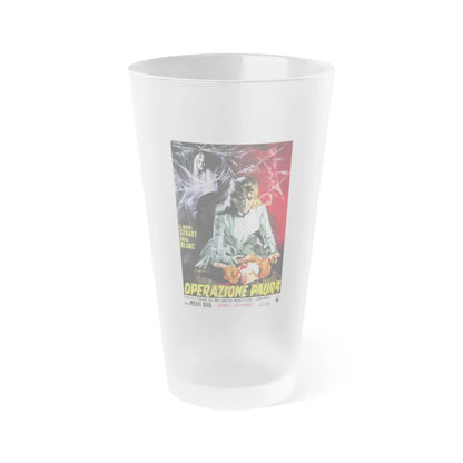 KILL BABY KILL (ITALIAN 2) 1966 Movie Poster - Frosted Pint Glass 16oz-16oz-Frosted-Go Mug Yourself