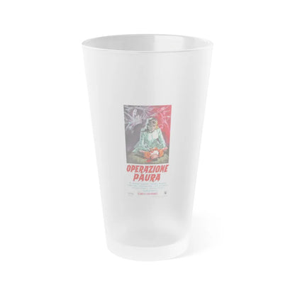 KILL BABY KILL (ITALIAN 3) 1966 Movie Poster - Frosted Pint Glass 16oz-16oz-Frosted-Go Mug Yourself