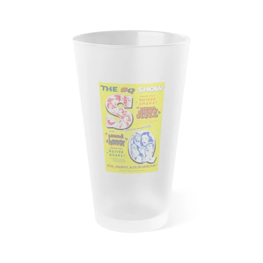 KILL BABY KILL + SOUND OF HORROR 1966 Movie Poster - Frosted Pint Glass 16oz-16oz-Frosted-Go Mug Yourself