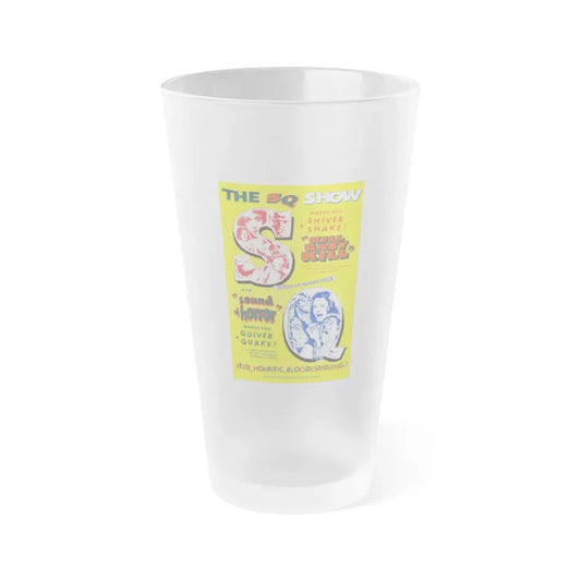 KILL BABY KILL + SOUND OF HORROR 1966 Movie Poster - Frosted Pint Glass 16oz 16oz Frosted - Go Mug Yourself