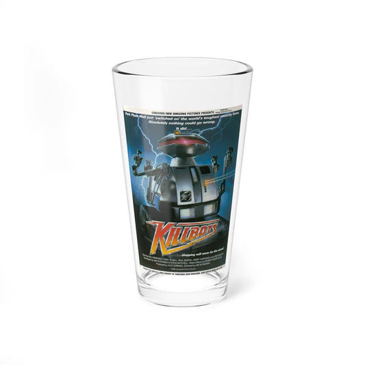 KILLBOTS (CHOPPING MALL) 1986 Movie Poster - Pint Glass 16oz-16oz-Go Mug Yourself