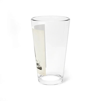 Killer Among Us, story illustration, 1958 - Pint Glass 16oz - Go Mug Yourself