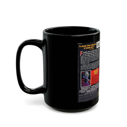 KILLER CLOWNS FROM OUTER SPACE (VHS COVER) - Black Coffee Mug - Go Mug Yourself