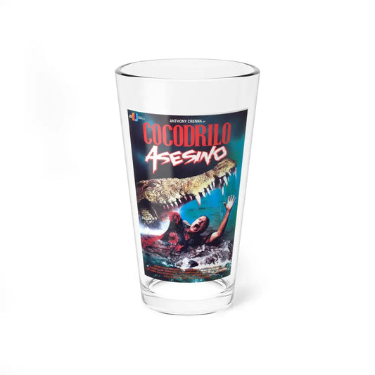 KILLER CROCODILE (2) 1989 Movie Poster - Pint Glass 16oz 16oz - Go Mug Yourself