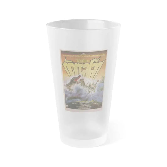 KILLER CROCODILE (ASIAN) 1989 Movie Poster - Frosted Pint Glass 16oz 16oz Frosted - Go Mug Yourself