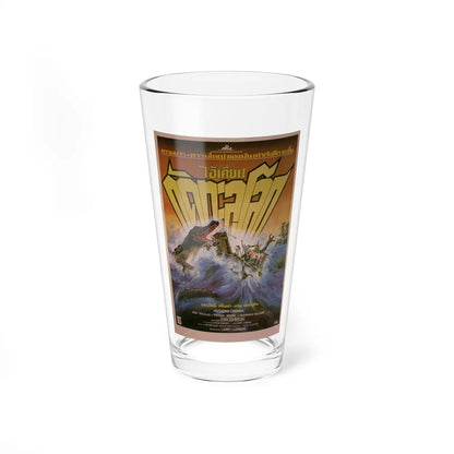 KILLER CROCODILE (ASIAN) 1989 Movie Poster - Pint Glass 16oz-16oz-Go Mug Yourself