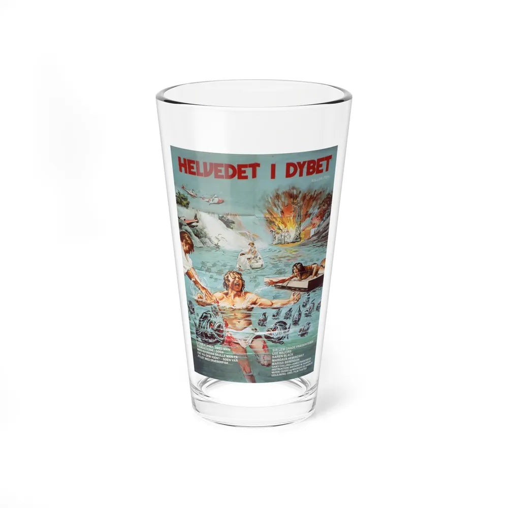 KILLER FISH (DANISH) 1979 Movie Poster - Pint Glass 16oz-16oz-Go Mug Yourself