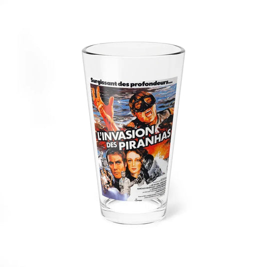 KILLER FISH (FRENCH) 1979 Movie Poster - Pint Glass 16oz 16oz - Go Mug Yourself