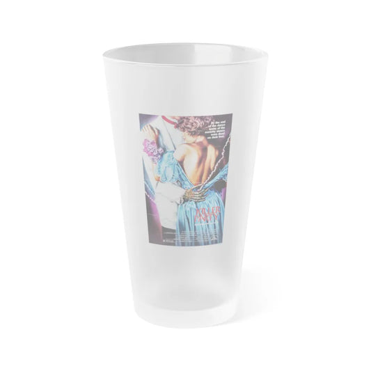 KILLER PARTY 1986 Movie Poster - Frosted Pint Glass 16oz-16oz-Frosted-Go Mug Yourself