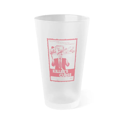 KILLER'S CURSE (NURSE SHERRI) 1977 Movie Poster - Frosted Pint Glass 16oz 16oz Frosted - Go Mug Yourself