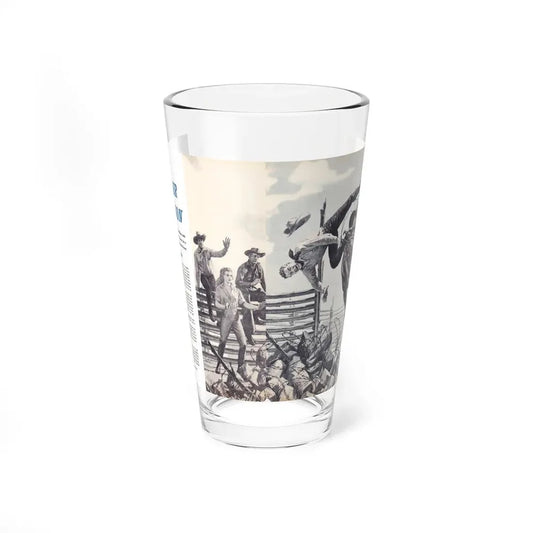 Killer Stallion, Climax magazine, April 1960 - Pint Glass 16oz 16oz - Go Mug Yourself