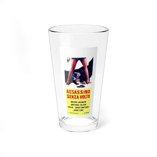 KILLER WITHOUT A FACE 1968 Movie Poster - Pint Glass 16oz 16oz - Go Mug Yourself