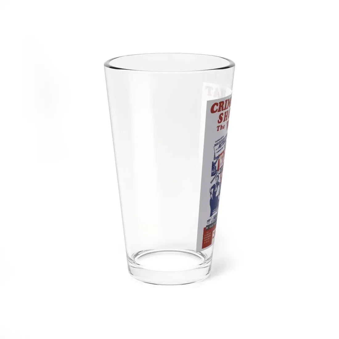 KILLERS ALL + THE DEVIL'S KILLER 1947 Movie Poster - Pint Glass 16oz - Go Mug Yourself