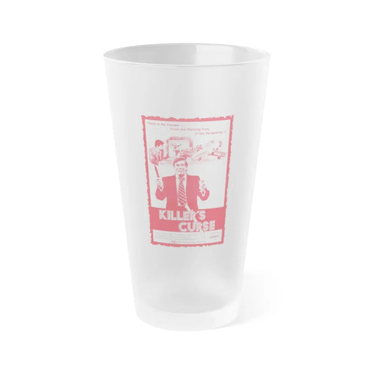 KILLER'S CURSE (NURSE SHERRI) 1977 Movie Poster - Frosted Pint Glass 16oz-16oz-Frosted-Go Mug Yourself