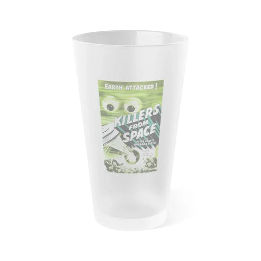 KILLERS FROM SPACE 1954 Movie Poster - Frosted Pint Glass 16oz 16oz Frosted - Go Mug Yourself