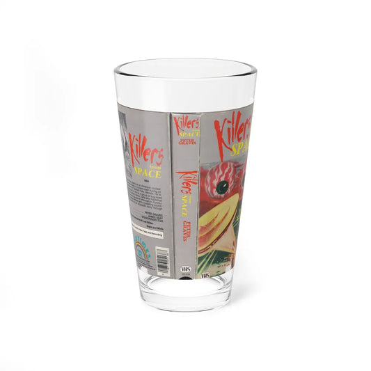 KILLERS FROM SPACE (VHS COVER) Pint Glass 16oz 16oz - Go Mug Yourself