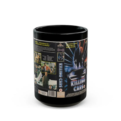 KILLING CARS (VHS COVER) - Black Coffee Mug 15oz - Go Mug Yourself