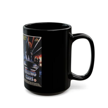 KILLING CARS (VHS COVER) - Black Coffee Mug-Go Mug Yourself