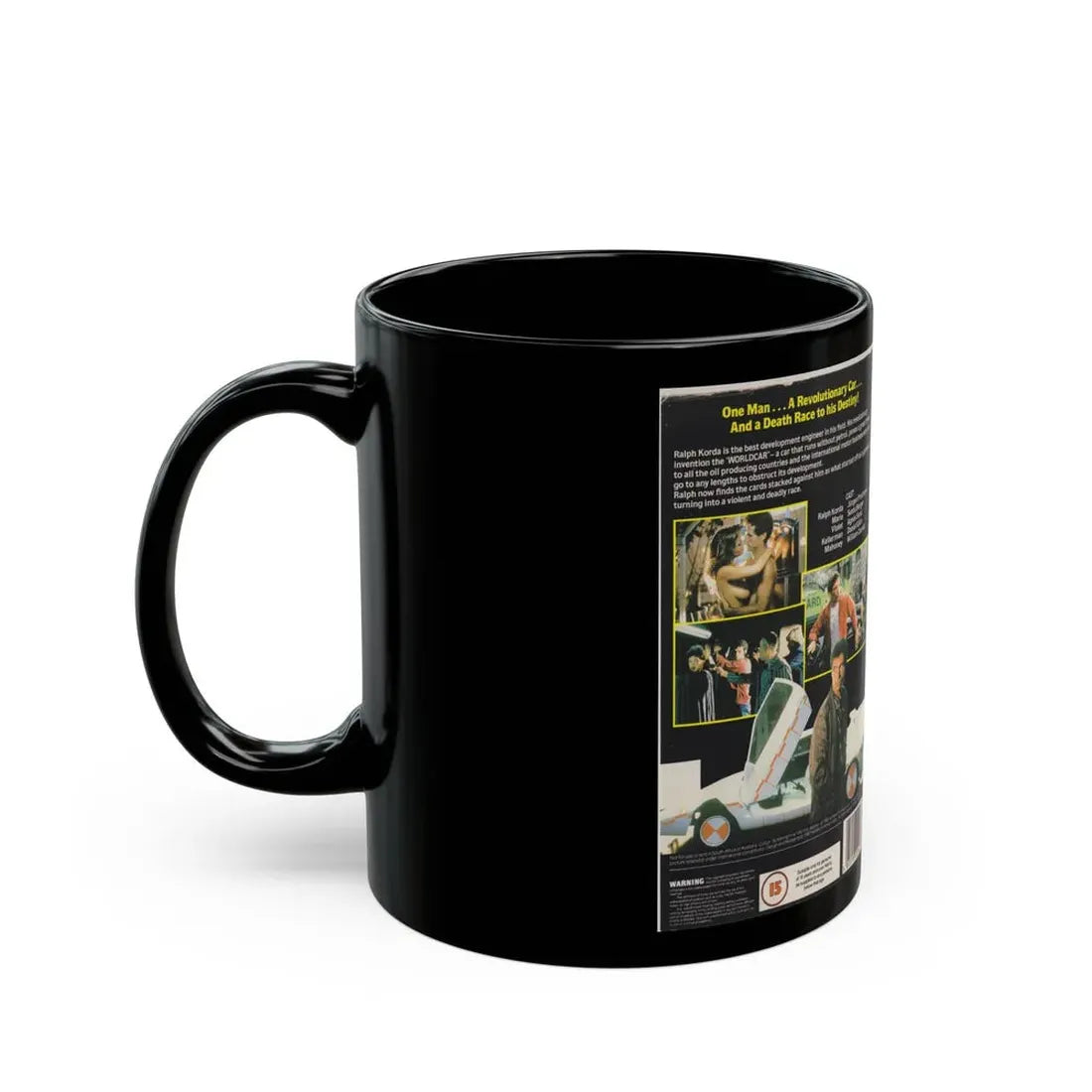 KILLING CARS (VHS COVER) - Black Coffee Mug - Go Mug Yourself