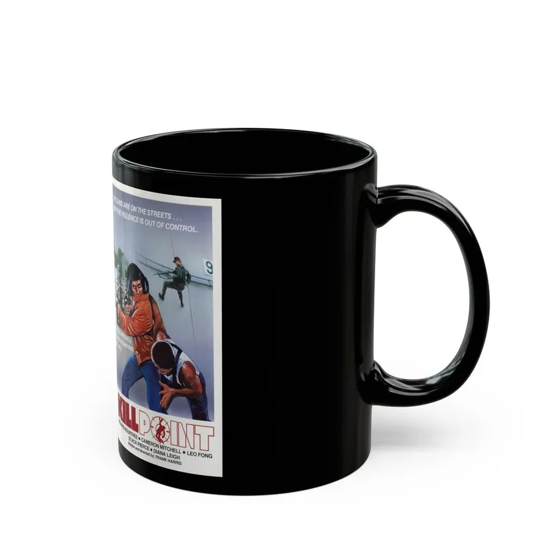 KILLPOINT (VHS COVER) - Black Coffee Mug - Go Mug Yourself
