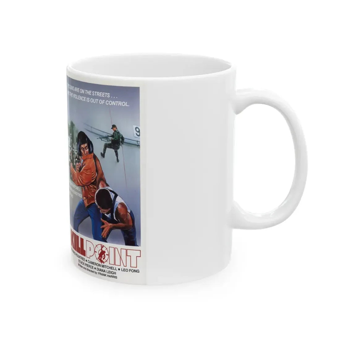 KILLPOINT (VHS COVER) - White Coffee Mug - Go Mug Yourself