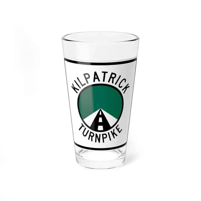 Kilpatrick Turnpike (Oklahoma) (Road Sign) Pint Glass 16oz 16oz - Go Mug Yourself